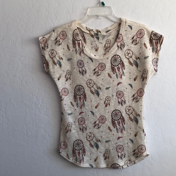 Gaze USA Women’s Top  Dream Catcher Printed  S - Picture 1 of 7